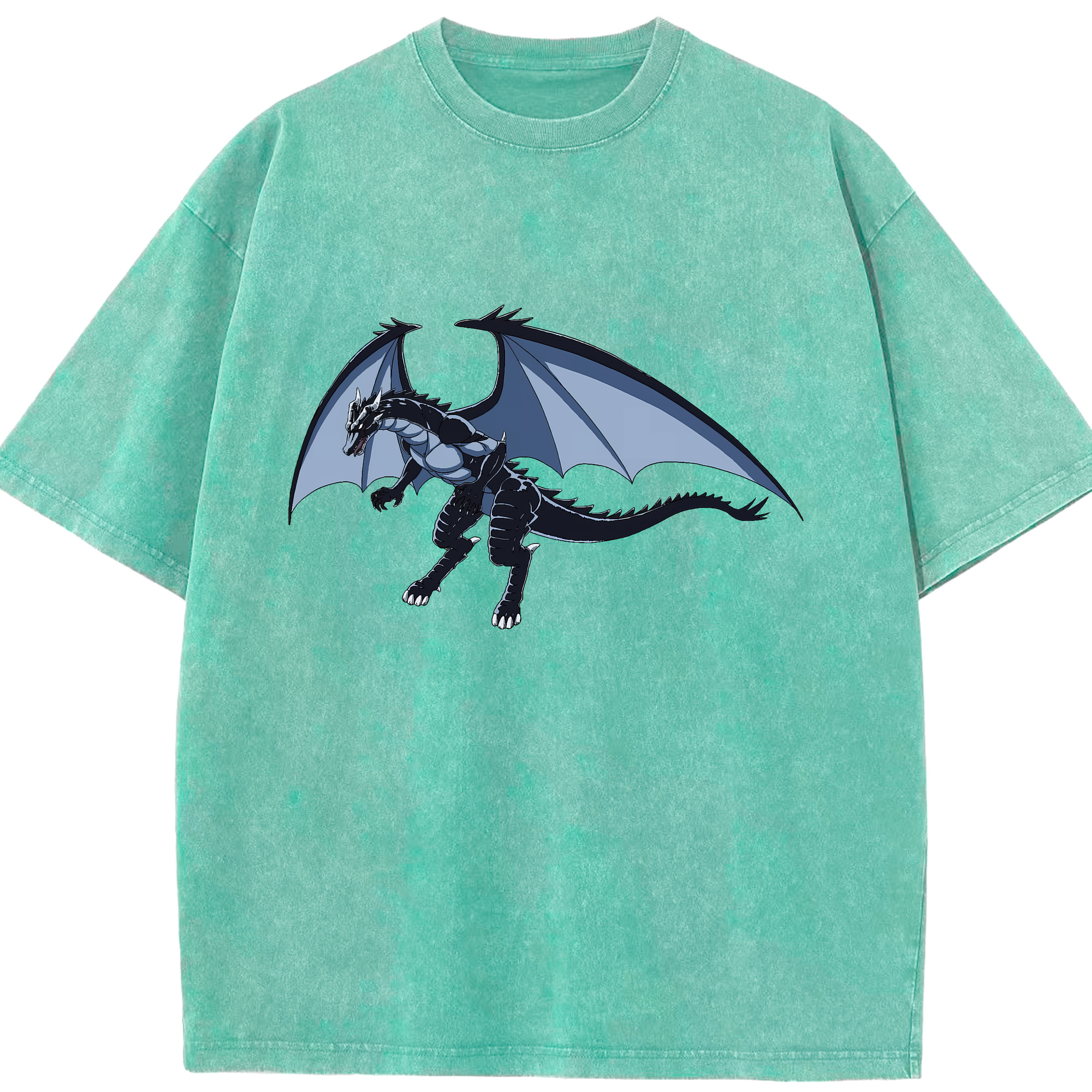 （画像用） 転スラ Regarding Reincarnated to Slime 綿100% ヴィンテージ風 半袖Tシャツ（フロントプリント）